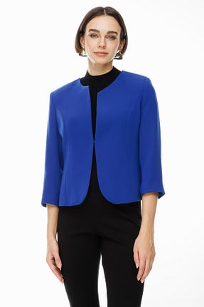 کت سرمه ای زنانه Fitted Mi Pret a Porter - کد 926648143