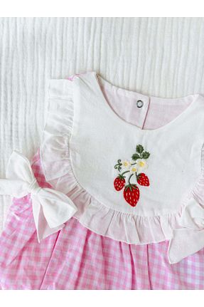 سرهمی صورتی بچه گانه آستین کوتاه NUNU BABY - کد 926713105