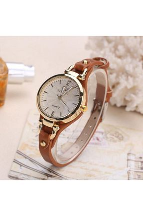 ساعت مچی قهوه ای زنانه 36-40 میلی متر Toz Vintage - کد 48002097