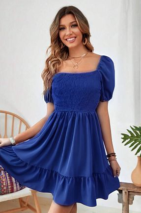 لباس آبی زنانه بافتنی kallima - کد 926691464