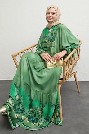 لباس حجاب سبز رگولار InStyle - کد 926697358