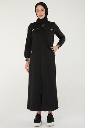 ترنچکت حجاب مشکی پلی استر TOFİSA - کد 926700928