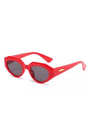 عینک آفتابی قرمز زنانه UV400 Toz Vintage - کد 96789114