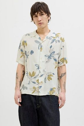 پیراهن سفید مردانه Relaxed Jack & Jones - کد 920156058