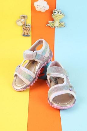 دمپائی صورتی بچه گانه پارچه ای Moda Lime - کد 926730167