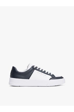 کفش اسنیکر سفید مردانه چرم اصل Tommy Hilfiger - کد 926749806