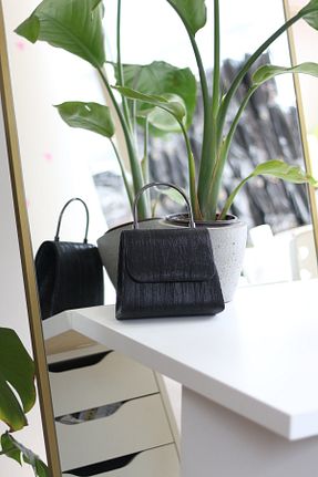 کیف مجلسی مشکی زنانه پارچه ای Moom Bag - کد 926747848