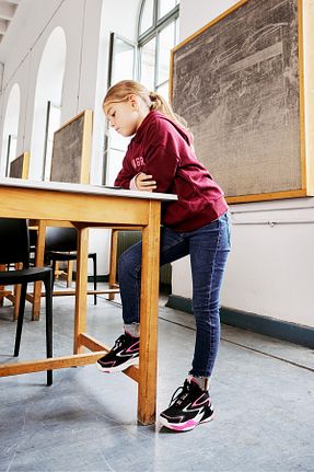 کفش بسکتبال مشکی بچه گانه چرم مصنوعی Vicco - کد 858724774