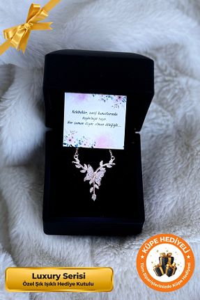 گردنبند نقره سفید زنانه 925 عیار Lucente Jewellery - کد 855483603