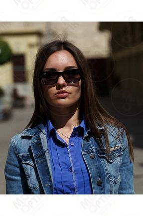 عینک آفتابی مشکی زنانه 55 Ray-Ban - کد 878204999