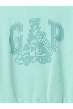 سوئیشرت سبز بچه گانه چاپی GAP - کد 926757256