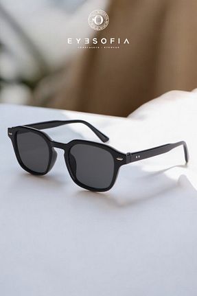 عینک آفتابی مشکی زنانه 46 Eyesofia - کد 926753184