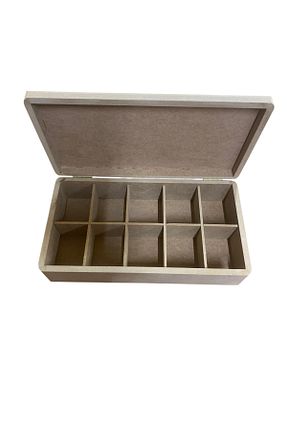 نظم دهنده جواهرات و آرایش قهوه ای چوب Store - کد 900165952