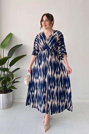 لباس سرمه ای زنانه بافتنی MaziButik - کد 926760678