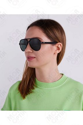 عینک آفتابی مشکی زنانه 57 Ray-Ban - کد 926760723