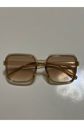 عینک آفتابی قهوه ای زنانه 6 Defne - کد 926761296