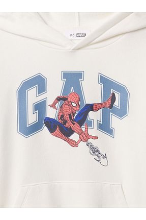 سوئیشرت سفید بچه گانه چاپی GAP - کد 926789781