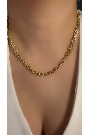 گردنبند نقره طلائی زنانه 925 عیار Luna Argento - کد 926804314