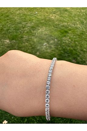 دستبند نقره طوسی زنانه 925 عیار SÜKSE JEWELRY - کد 926853368