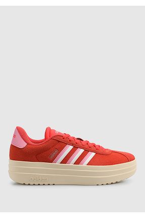 کفش اسنیکر نارنجی زنانه بند دار adidas - کد 887264813