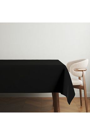 رومیزی مشکی کتان Meine Home - کد 926879225