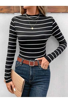 تیشرت رنگی زنانه یقه دوچرخه blackbonds - کد 926858502