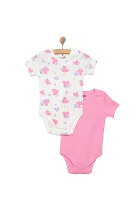 بادی و سرهمی نوزادی بنفش بچه گانه ebebek Hello Baby - کد 926869276
