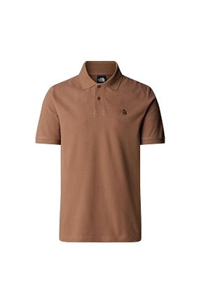 پولوشرت قهوه ای مردانه %100 پنبه The North Face - کد 926348248