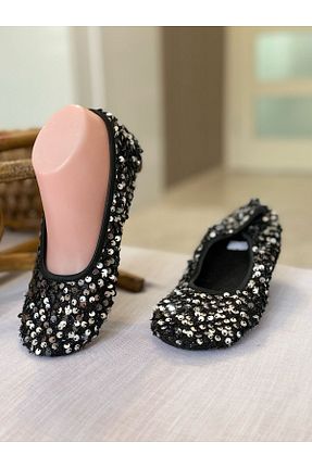 پاپوش طوسی زنانه پارچه ای Babet Merkezi - کد 925870965