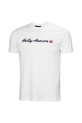 تیشرت سفید مردانه رگولار Helly Hansen - کد 926893380