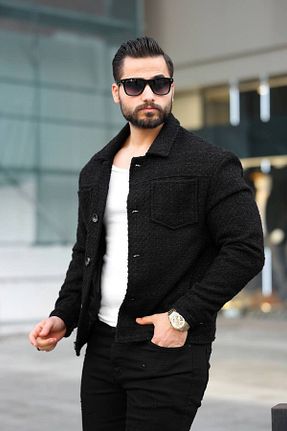 کاپشن مشکی مردانه Relaxed KOCCI - کد 896346146