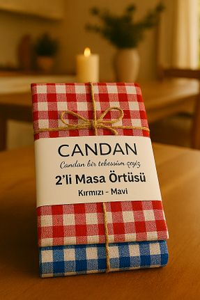 رومیزی آبی Dertsiz CANDAN ÇEYİZ - کد 926756250