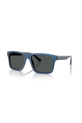 عینک آفتابی طوسی مردانه 57 Emporio Armani - کد 896551715