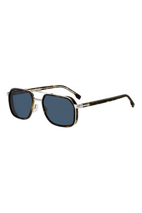 عینک آفتابی آبی مردانه 55 Hugo Boss - کد 888624709