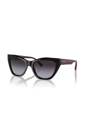 عینک آفتابی مشکی زنانه 54 Emporio Armani - کد 824368874