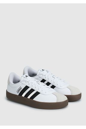کفش اسنیکر سفید مردانه چرم مصنوعی adidas - کد 809164489