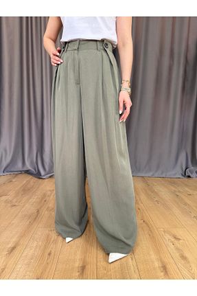 شلوار خاکی زنانه بافتنی Size Özgü - کد 926915061