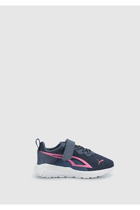 کفش اسنیکر آبی بچه گانه بند دار Puma - کد 761599654