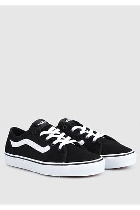 کفش اسنیکر مشکی زنانه بند دار Vans - کد 124403945