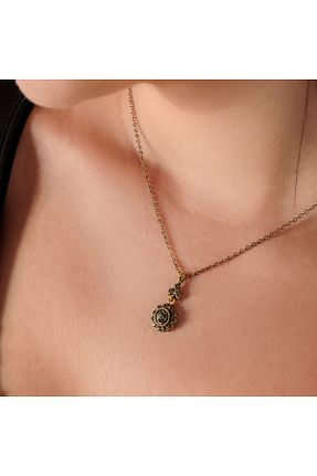 گردنبند جواهر طوسی زنانه مس Atelier LEO Handmade Jewellery - کد 926933675