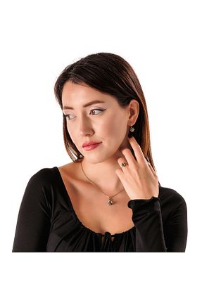 انگشتر جواهر طوسی زنانه Atelier LEO Handmade Jewellery - کد 928306257
