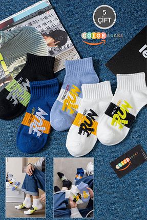 جوراب رنگی مردانه پنبه ای Color Socks - کد 926937779