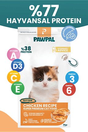 غذای خشک گربه خیر PawPal - کد 893704092