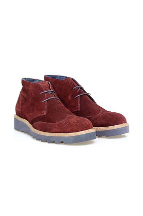 بوت / نیم بوت زرشکی مردانه پاشنه تخت Butik - کد 926949654