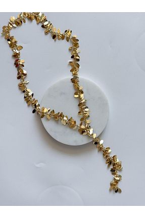 گردنبند استیل ( فولاد ) طلائی استیل (فولاد) CHARMLUCKY - کد 926947989