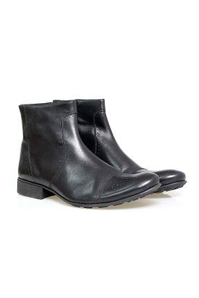 بوت / نیم بوت مشکی مردانه پاشنه تخت Butik - کد 926949898