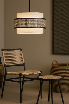 لوستر خاکی پارچه Vivido Abajur - کد 810335943