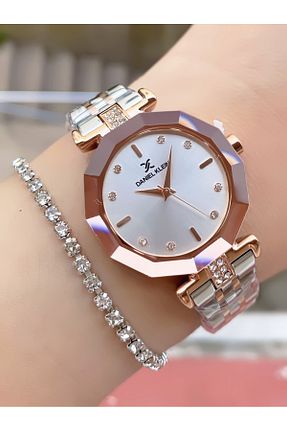 ساعت مچی طلائی زنانه 36-40 میلی متر Daniel Klein - کد 284784040