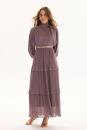لباس حجاب قهوه ای زنانه رگولار Missemramiss - کد 926955686