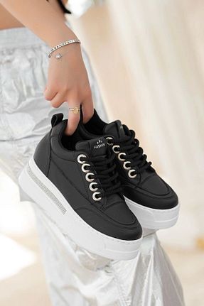 کفش اسنیکر رنگی زنانه بند دار ufukmoda - کد 926957588